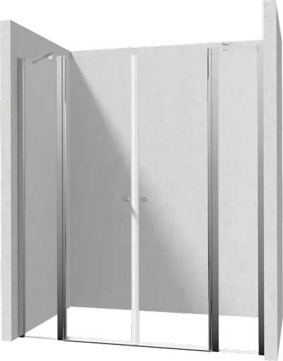 DEANTE/S Sprchové dveře dvojité výklopné 80x80 KTSU042P+KTSU042P KERRIA/0029