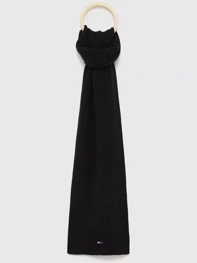 Tommy Jeans dámská černá šála AW0AW10700 OS