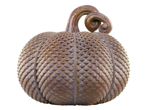 Mocca antik dekorace dýně Pumpkin antique L - Ø 29*25 cm Chic Antique
