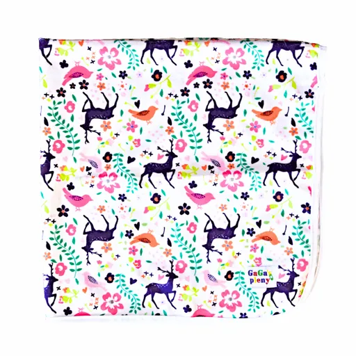 GaGa's pleny Přebalovací podložka Srnka minky