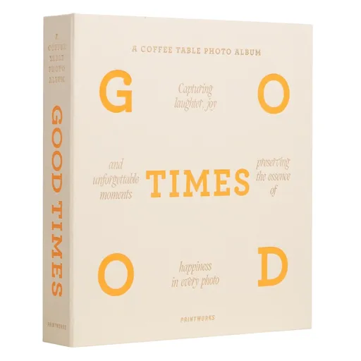 Fotoalbum GOOD TIMES, béžová, Printworks