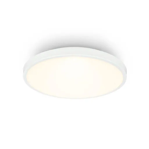 BRILONER Competo stropní svítidlo pr.24 cm - 12W, 1300lm, LED, teplá bílá, bílé 3901016