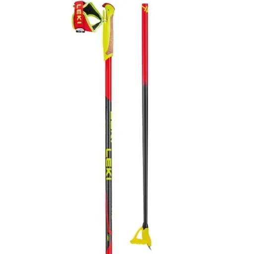 Leki HRC JR Dětské hole na běžky, červená, velikost