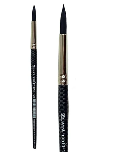 Kulatý štětec Zlatá loď 1120R – velikost 4