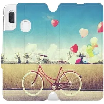 Flipové pouzdro na mobil Samsung Galaxy A20e - M133P Kolo a balónky (5903226907410)