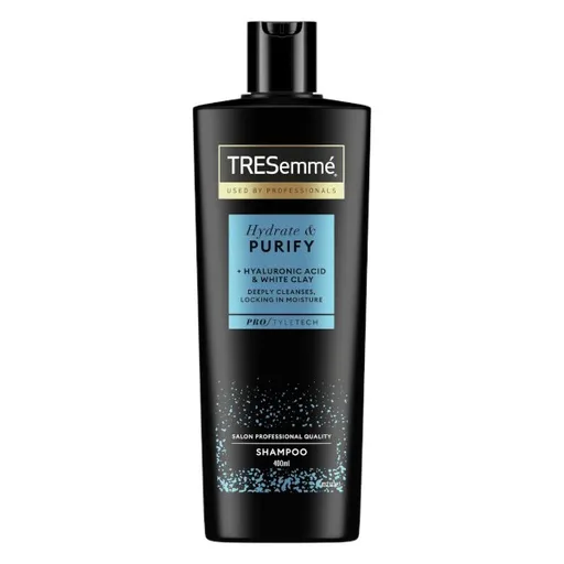 TRESemmé Čisticí šampon pro mastné vlasy Purify & Hydrate (Shampoo) 400 ml