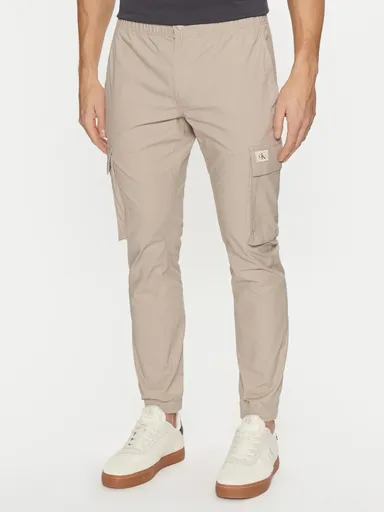 Calvin Klein pánské béžové cargo kalhoty J30J327614 34/NI