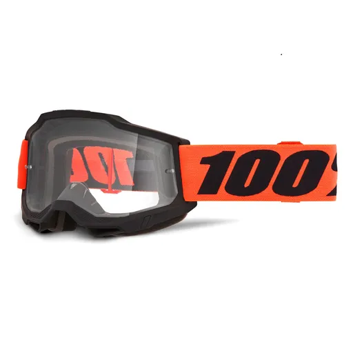 Motokrosové brýle 100% Accuri 2 Ferran černá, čiré plexi
