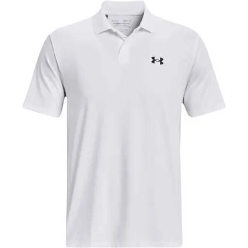 Under Armour PERFORMANCE 3.0  POLO Pánské golfové polotričko, bílá, velikost M