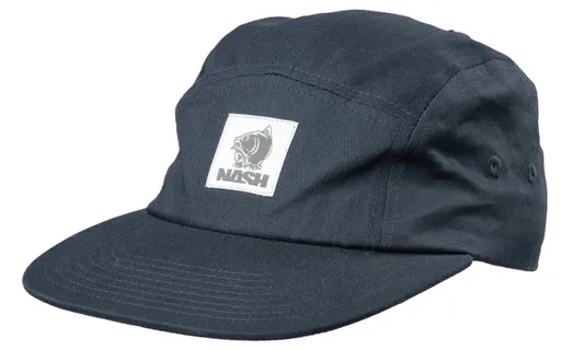 Nash kšiltovka make it happen badge 5 panel cap black