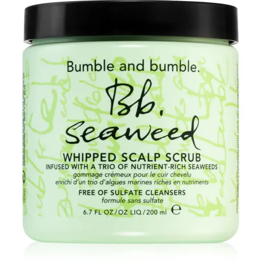 Bumble and bumble Seaweed Whipped Scalp Scrub vlasový peeling s extrakty z mořských řas 200 ml