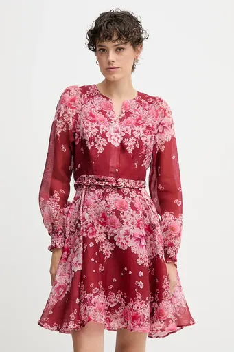 Šaty s příměsí hedvábí Hale BOB