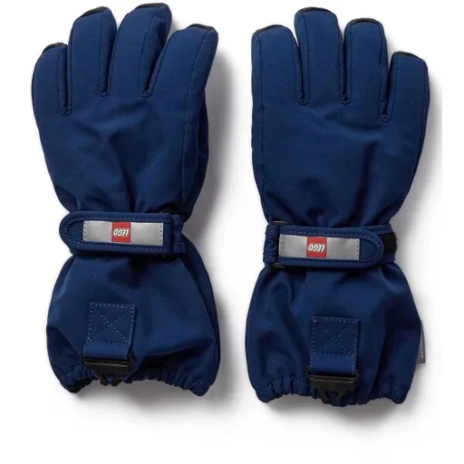 LEGO® kidswear LWAZUN 705 Dětské lyžařské rukavice, tmavě modrá, velikost 98-104