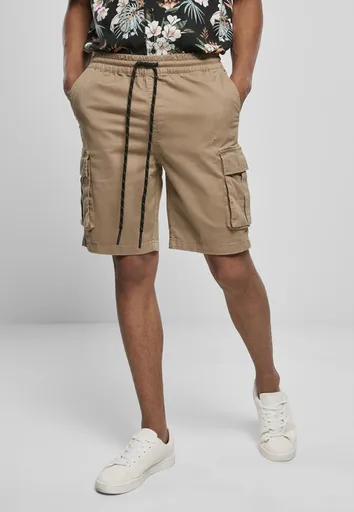 Urban Classics Drawstring Cargo Shorts darksand - XXL