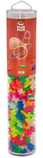 Plus-Plus stavebnice tuba - Neon Mix 240 dílků