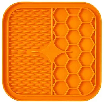 M-Pets LeccaMat lízací podložka oranžová M (6953182743361)