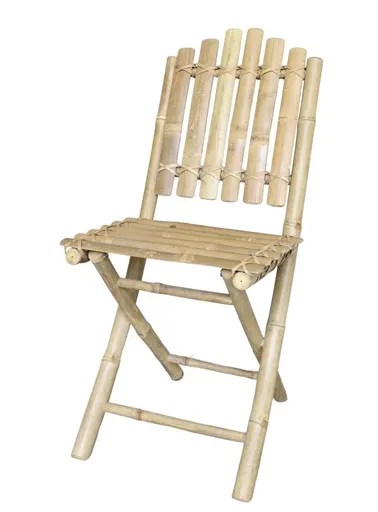 Přírodní bambusová židle Bamboo Lyon - 50*42*92 cm Chic Antique