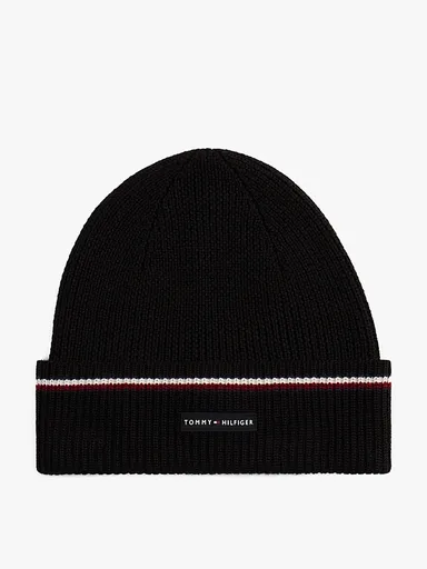 Tommy Hilfiger pánská černá čepice AM0AM13587BDS OS