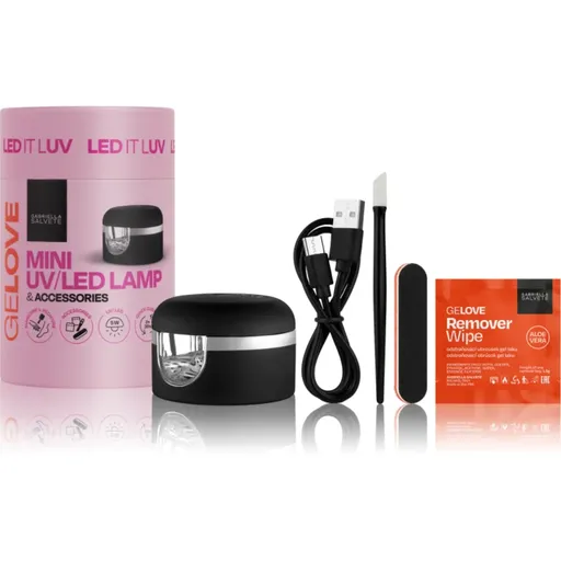 Gabriella Salvete GeLove Mini UV/LED Lamp & Accessories set pro perfektní manikúru