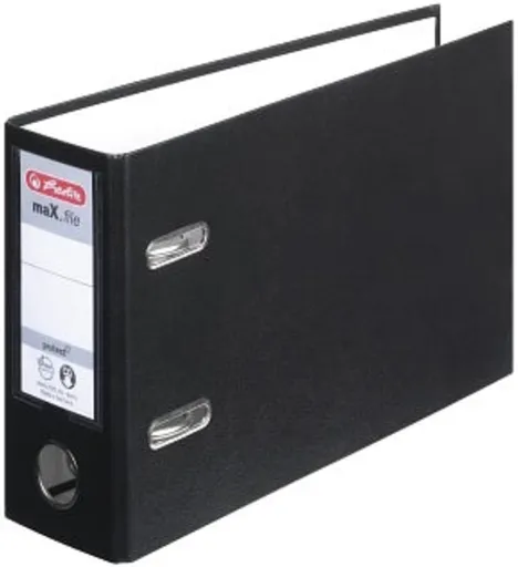 Pořadač A5/8 cm dlouhý, černý