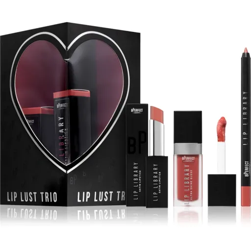 BPerfect Lip Lust Trio sada na rty odstín Hero Trio