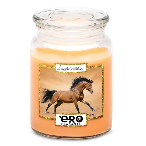 Svíčka Hřebec (Vůně svíčky: Tropické ovoce)