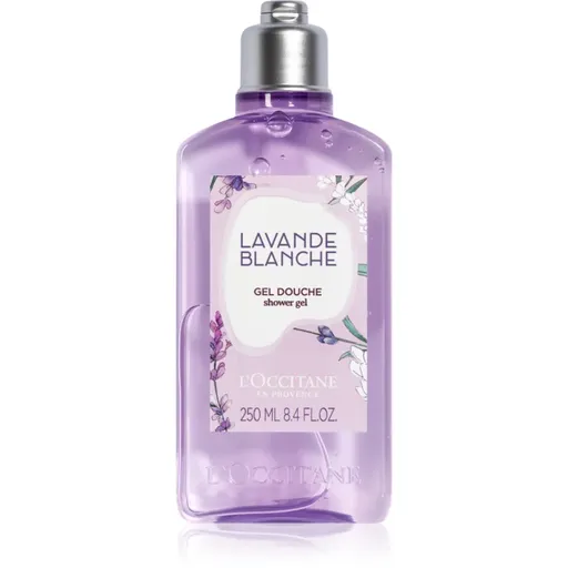 L’Occitane Lavande Blanche Perfumed Shower Gel zklidňující sprchový gel 250 ml