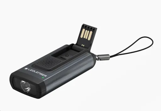 LEDLENSER svítilna s osobním alarmem K6R SAFETY GRAY - Box