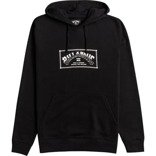 Billabong ARCH PRINT PO Pánská mikina, černá, velikost