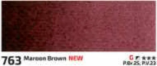 Akvarelová barva Rosa 10ml – 763 maroon brown