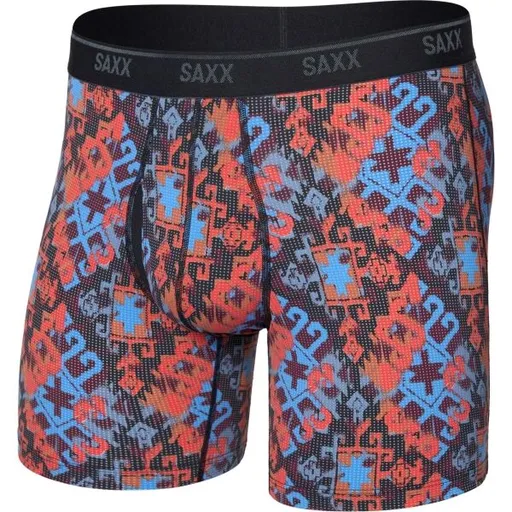SAXX QUEST QUICK-DRY MESH BOXER BRIEF FLY Funkční boxerky, mix, velikost