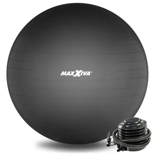 MAXXIVA® 81589 MAXXIVA Gymnastický míč Ø 55 cm s pumpičkou, černý