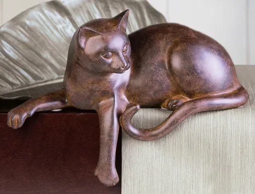 Gilde Soška Kočka, ležící, 28 cm