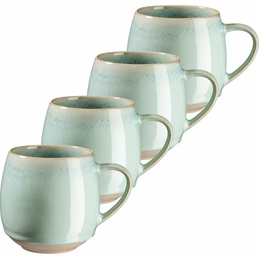 Mäser Sada hrnků 4 ks AQUATA – 355 ml, zelená, 355 ml