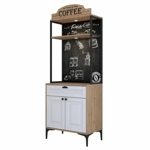 Skříň Jehy Walnut and White