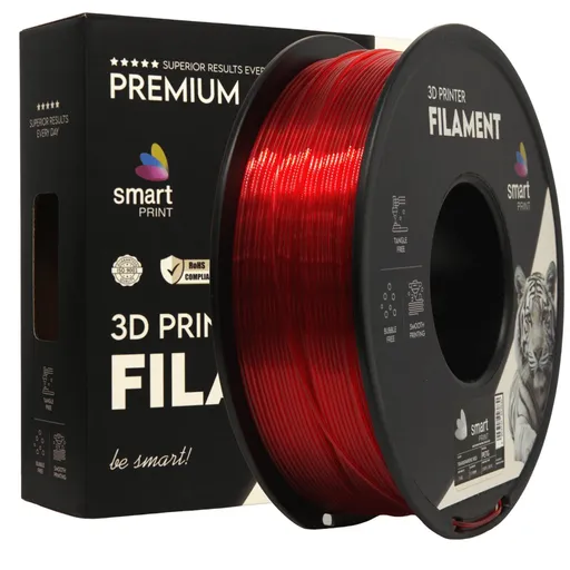 PETG transparent red | Smart Print