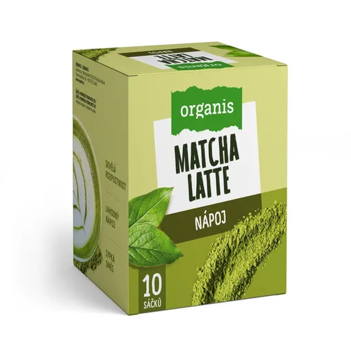Allnature Organis Matcha Latte 10 x 17 g