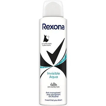 Rexona Invisible Aqua antiperspirant sprej 150ml (8712561316965)