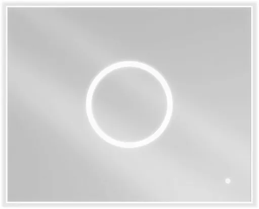 MEXEN Koga zrcadlo s osvětlením 100 x 80, LED 600 9821-100-080-611-00