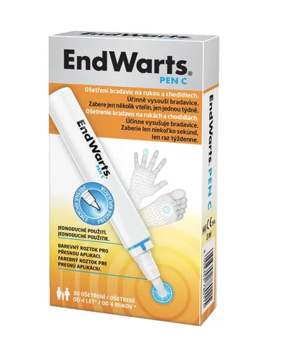 EndWarts PEN C pero k odstranění bradavic 3 ml