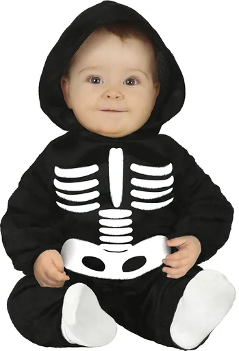 Guirca Dětský kostým pro nejmenší - Kostra Velikost nejmenší: 6 - 12 měsíců