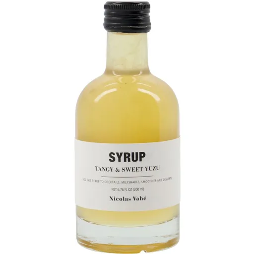 Yuzu sirup Nicolas Vahé 200 ml