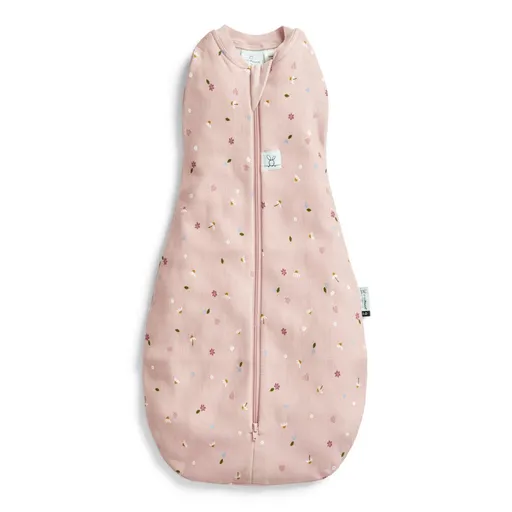 ergoPouch Zavinovačka a vak na spaní 2v1 Cocoon Daisies 3-6 m, 6-8 kg, 1 tog