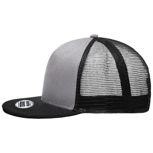 Myrtle Beach (Daiber) Kšiltovka s rovným kšiltem MB6636 - Šedá / černá