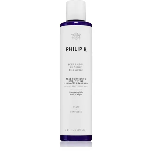 Philip B. Icelandic Blonde šampon pro blond a šedivé vlasy 220 ml