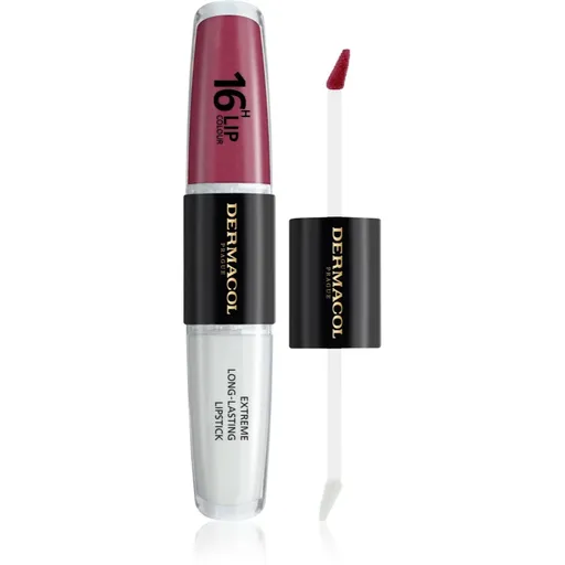 Dermacol 16H Lip Colour dlouhotrvající rtěnka a lesk na rty odstín 22 2x4 ml
