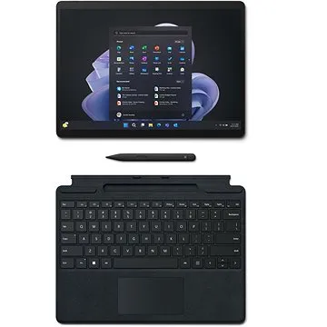 Microsoft Surface Pro 9 2022 16GB 256GB Platinum for business + klávesnice + pero