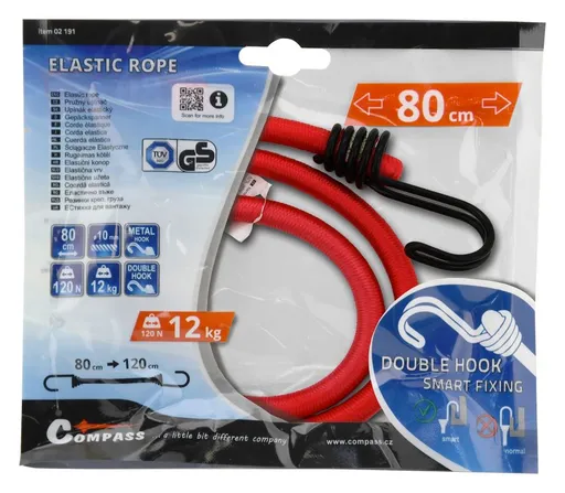 Compass 88342 COMPASS Upínač pružný 80 cm, TÜV/GS