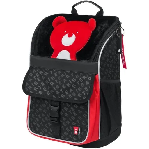BAAGL ZIPPY TERIBEAR Školní aktovka, černá, velikost