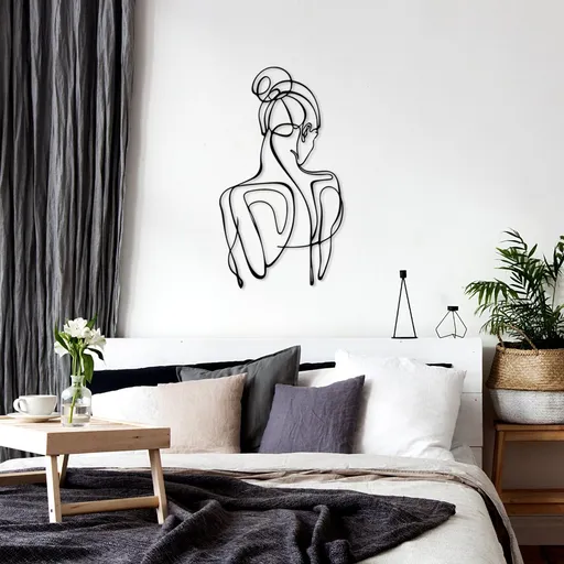 Dekorativní kovový doplněk na zeď Sorella-1